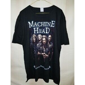 2015 Bloodstone tour MACHINE HEAD T-SHIRT NEW Old Stock nos MENS Large ROCK TEE